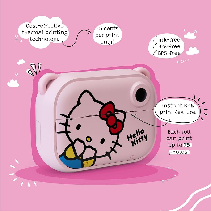 Amazon.com : kiimento Ink-Free Instant Print Digital Camera